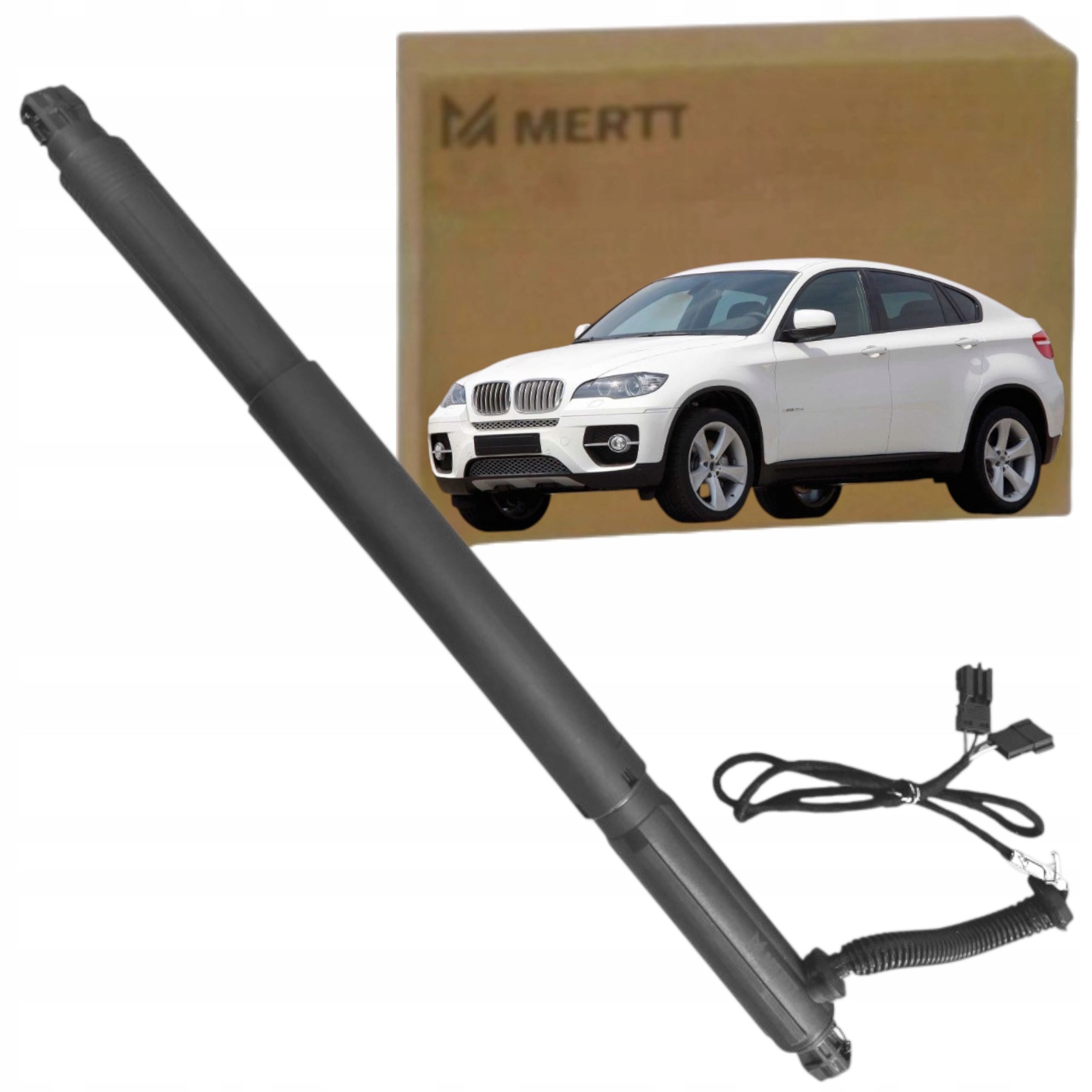 Elektrický pohon klapky Levý Bmw X6 E71 E72 08-14 s automobilovým otevíráním