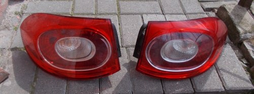 VW TIGUAN 5N0 07-10 LEWA I PRAWA TYLNA LAMPA ORYGINAŁ