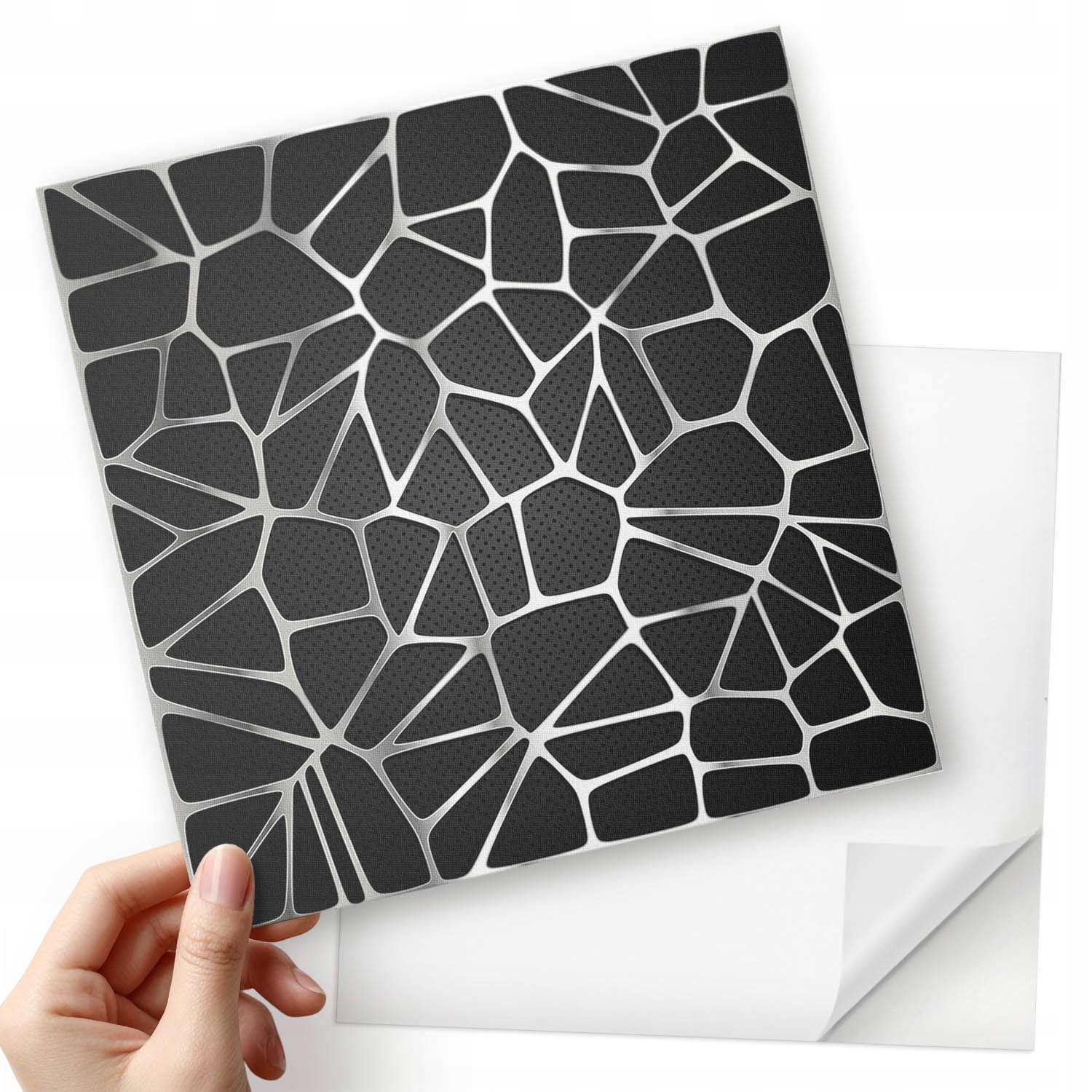 Sada Pvc dlaždic Vícebarevná mozaika v abstraktním stylu 20x20x20 cm