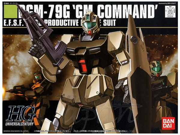 HG 1/144 RGM-79G GM Command