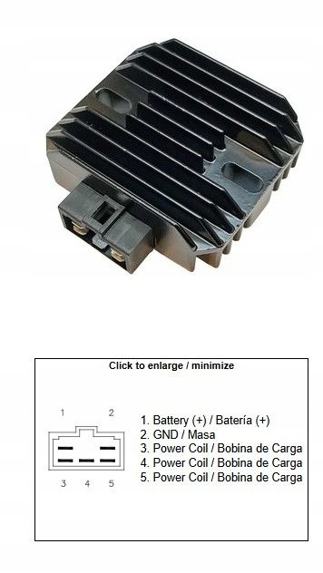 Regulátor Napätia Benelli Bn 125 Imperial 400 Keeway 125 Krk (299064