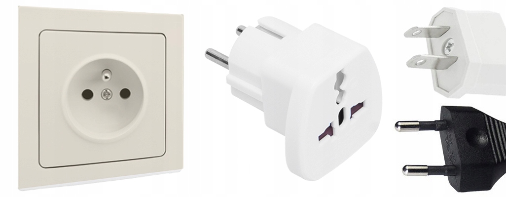 ADAPTER PRZEJŚCIÓWKA PODRÓŻNA WTYCZKA GNIAZDKA BRYTYJSKA UK USA NA EU PL Marka Blow