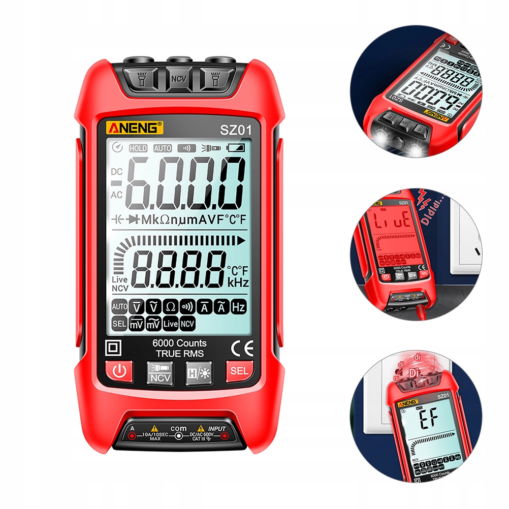 Cyfrowy woltomierz amperomierz Tester gniazda Marka inna