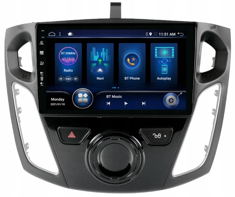 RADIO ANDROID FORD FOCUS MK3 9CAL 8CORE 4/64GB DSP