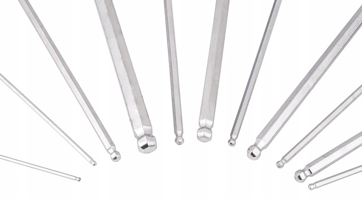 ZESTAW ŚRUBOKRĘTY IMBUS WKRĘTAKI TYPU T 11 EL 4-10 Liczba elementów zestawy