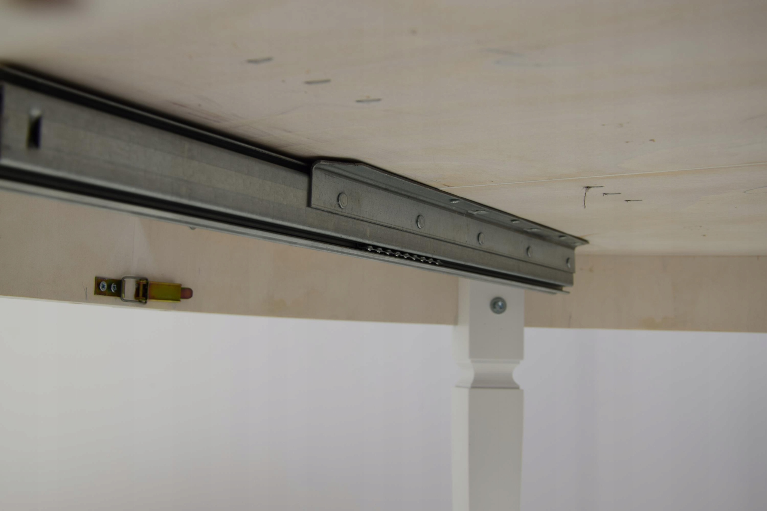 Stół Okrągły Biały Rozkładany Drewno Buk ⌀110cm Szerokość mebla 110 cm