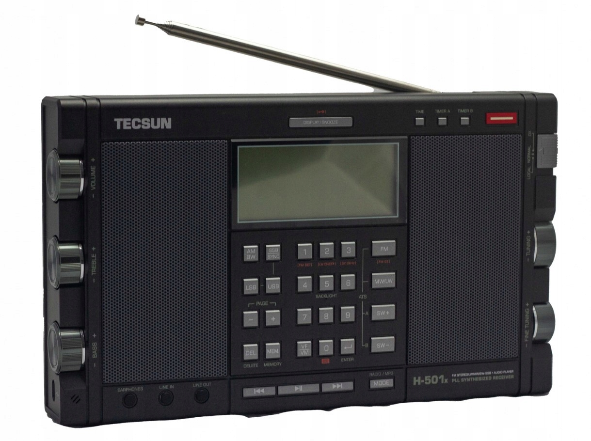Tecsun H-501x odbiornik globalny z Ssb
