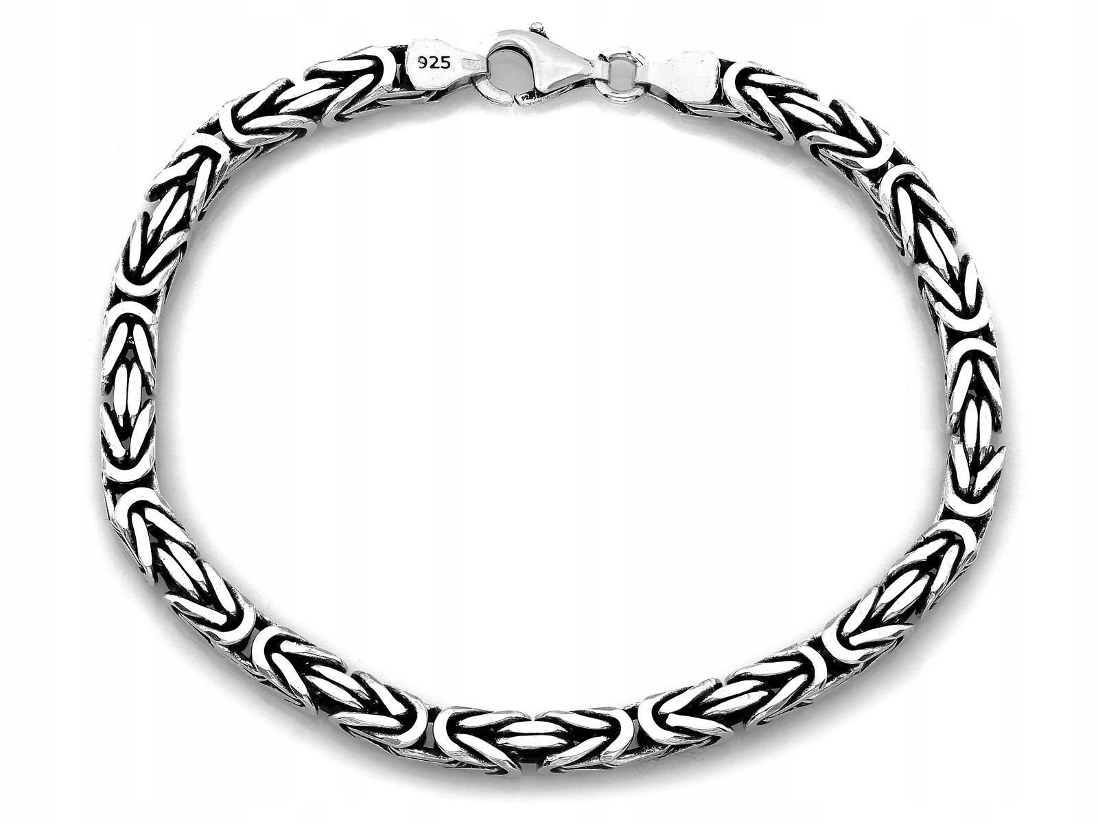 Pánský náramek stříbro 925, moderní od klenotníka