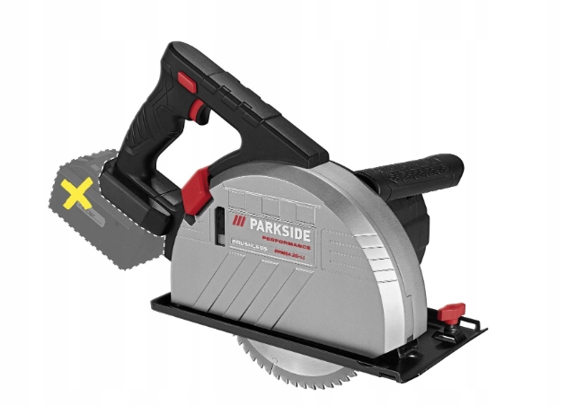 Akumulátorová ponorná pila 20 V, Parkside Performance Ppmsa 20 Li A1