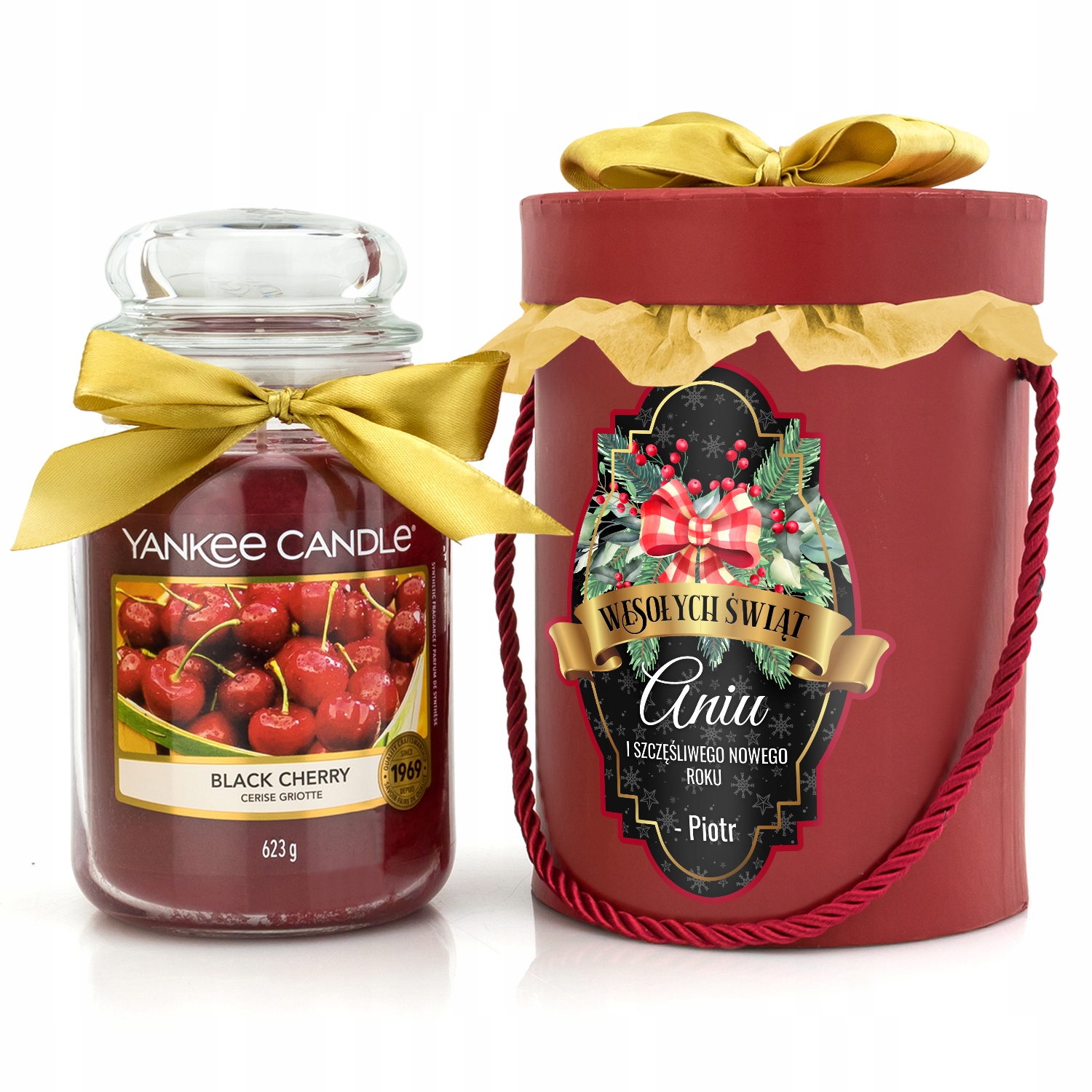 

Yankee Candle Black Cherry Święta