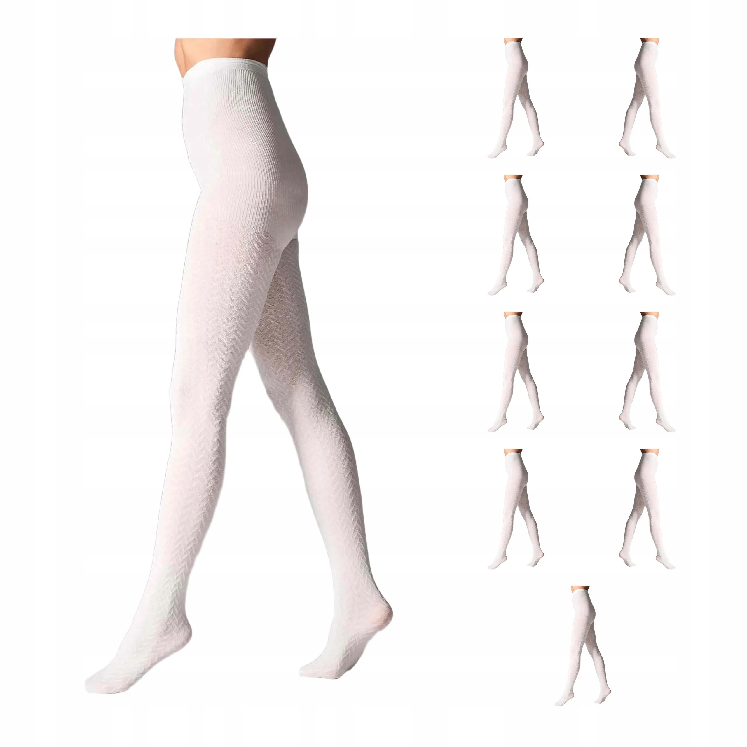 10 párů Punčocháče s kašmírem a viskózou vínové L2011 Cashmere 10x Panna 4-L