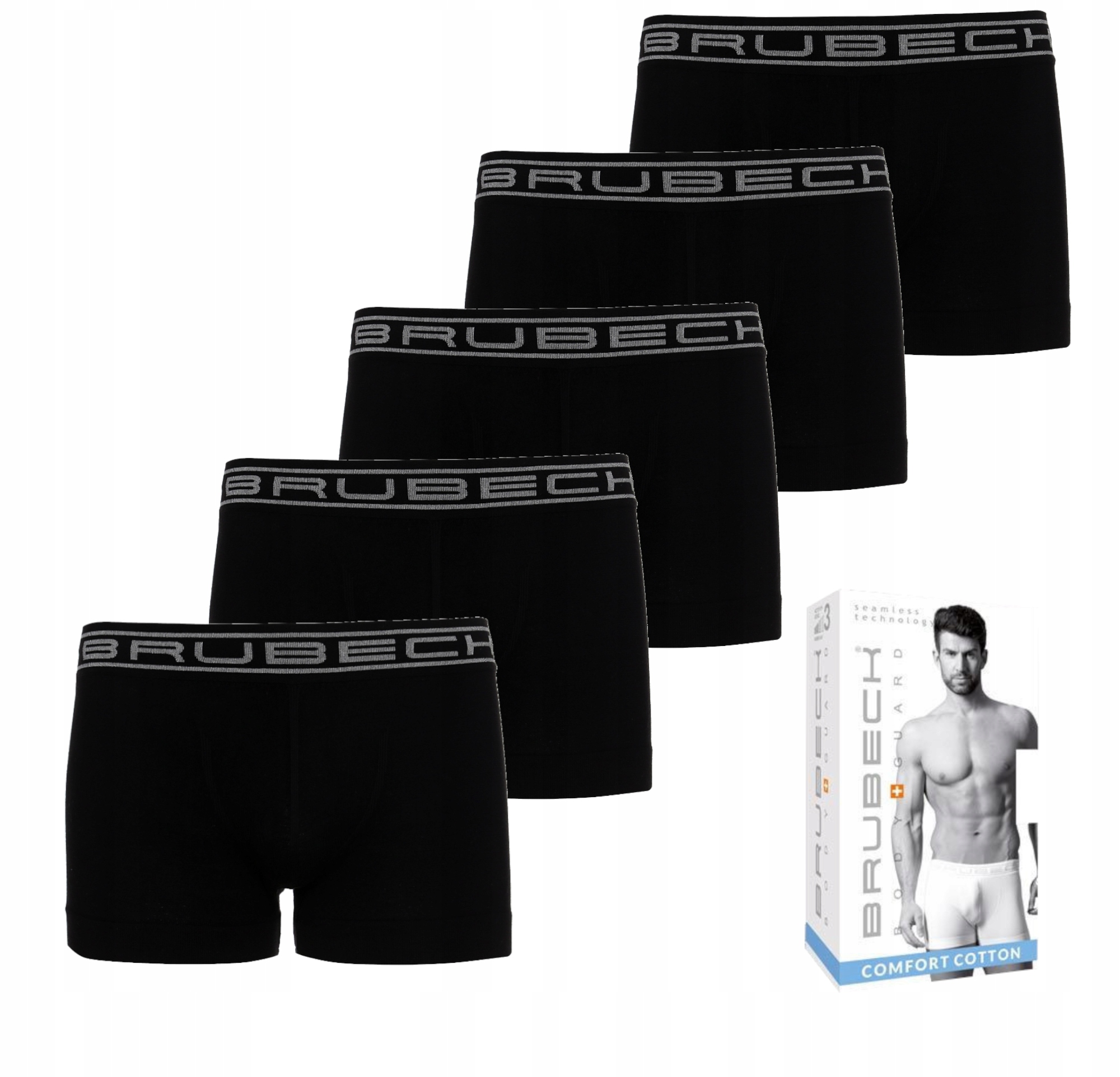 

Bokserki Brubeck Męskie | 5-PACK | Shortbox r. M