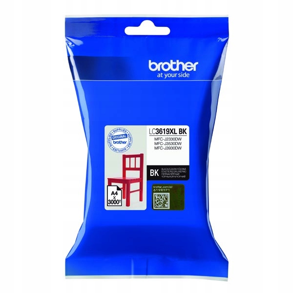 Originální inkoust Brother LC3619XLBK LC3619 černý