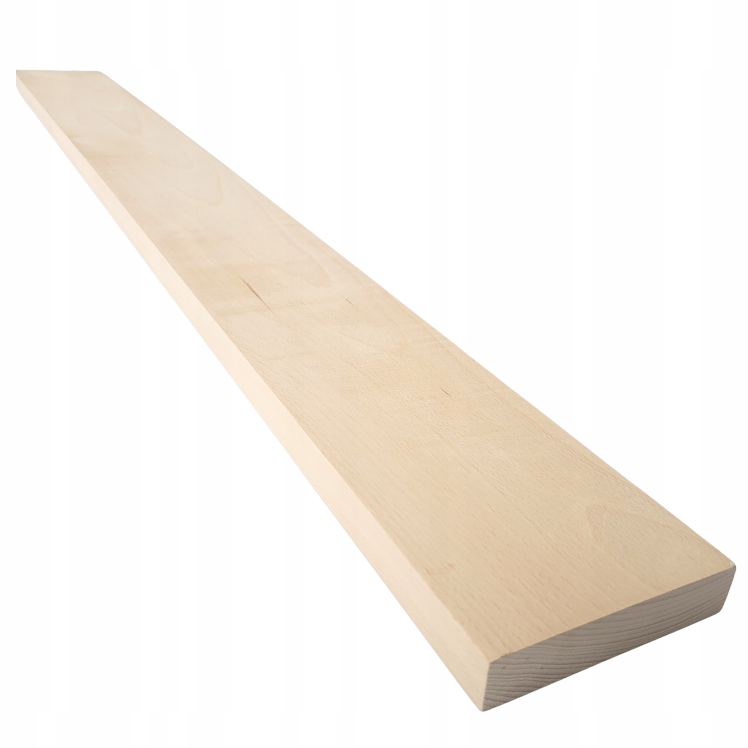 PRÓG BUKOWY DESKA PROGOWA PÓŁKA PARAPET DREWNO DO WNĘTRZ 120x10x2 cm