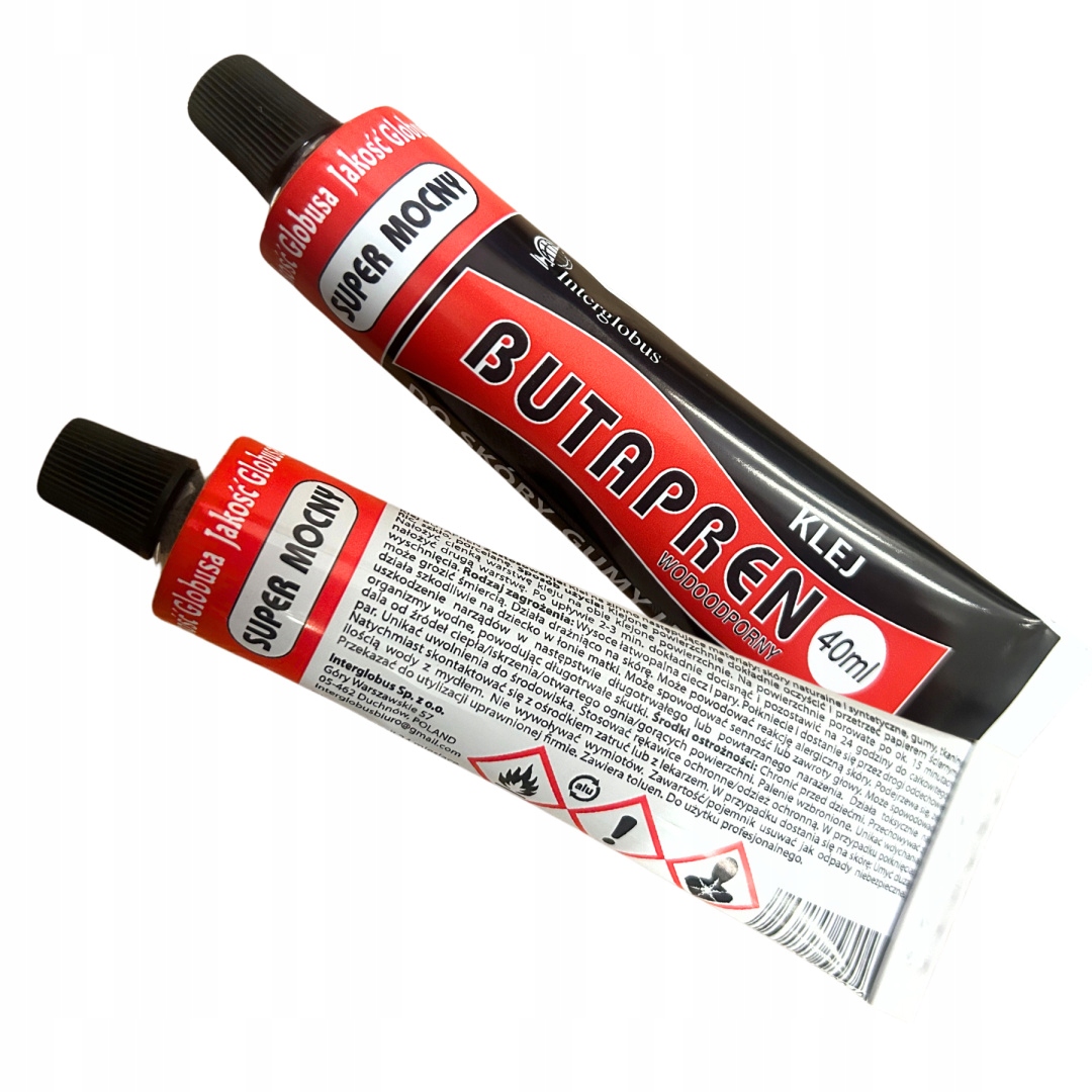 Klej Butapren 40 ml, mocny, wodoodporny.