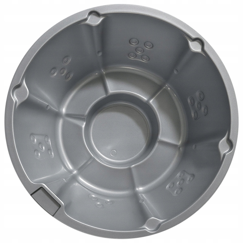 Akrylová vložka do zahradního balije Bora 6-místná Šedá perla 200 cm