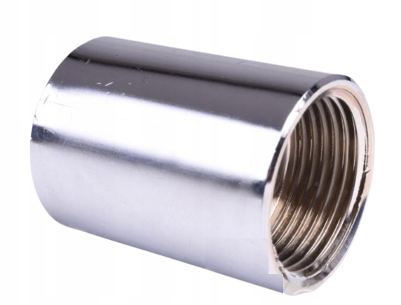 

Chromowana Mufa 1/2" DN15 Mocna Polska