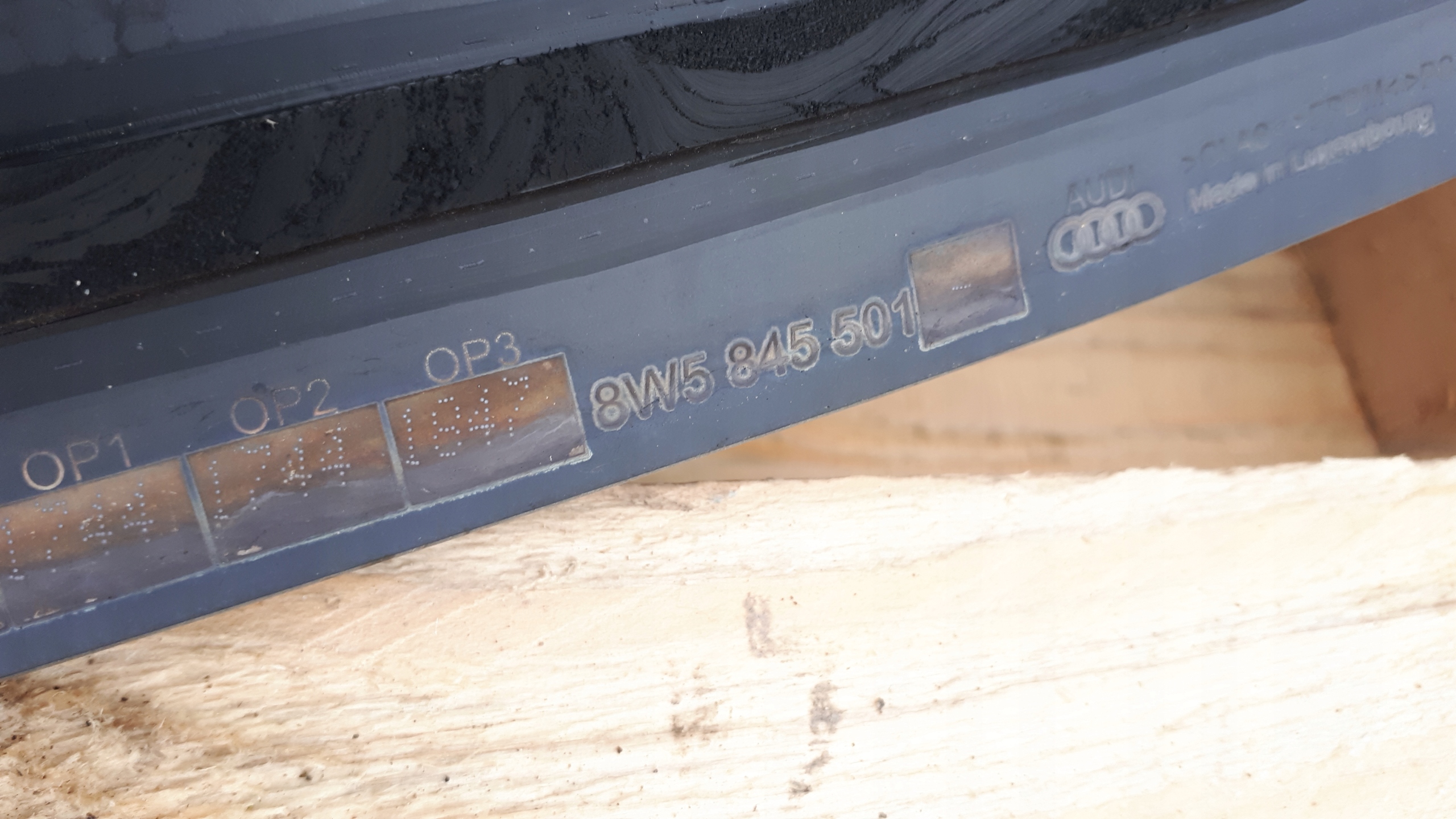 S4 B9 A4 8W window bodywork rear part sedan 19R 2019