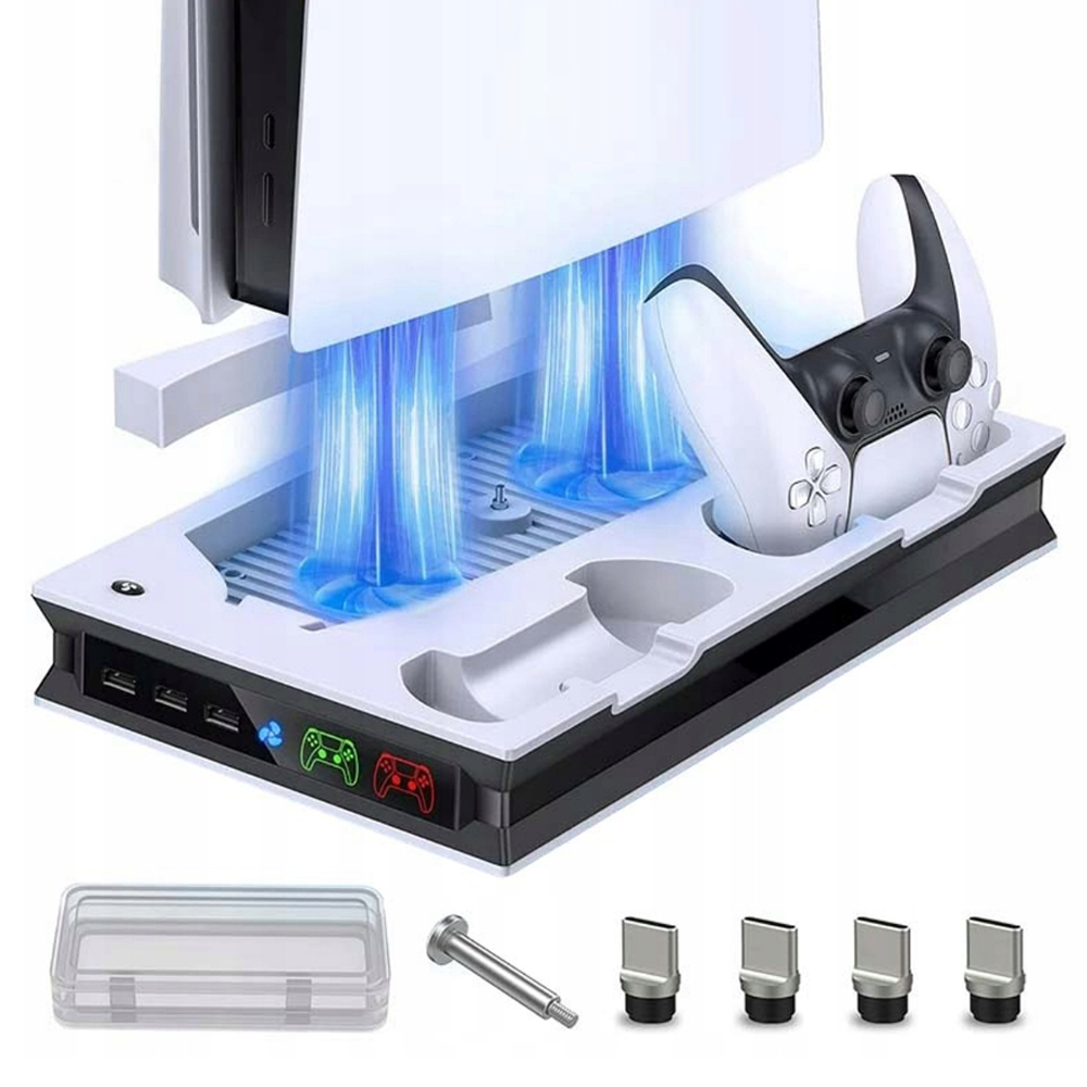 Stacja Chłodząca PS5 Na Szybkiego Ładowania Chłodząca Podstawka Do Padów