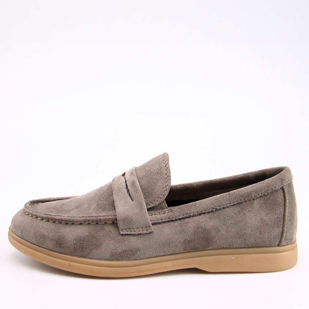 WOJTYŁKO 5W24431 BUTY MOKASYNY DZIECIĘCE ELEGANCKIE SZARE ZAMSZOWE R 35 Rozmiar (new) 35