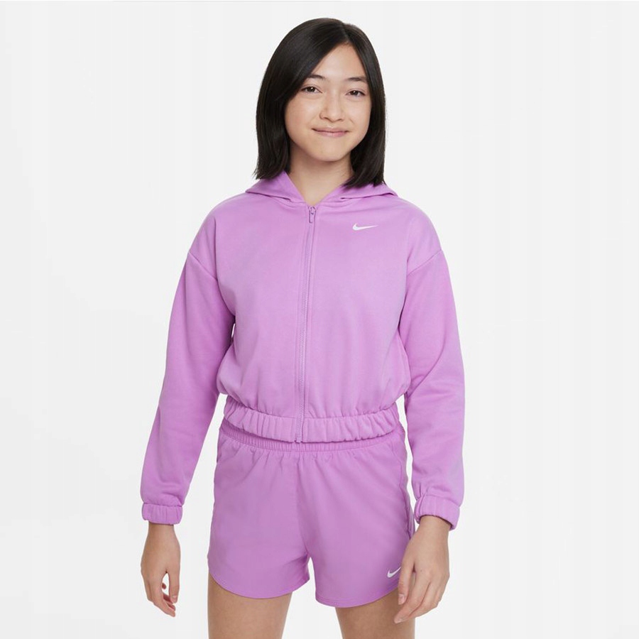 Dětská Mikina Nike Therma-fit Jr Girls [s [128-137]] fialová