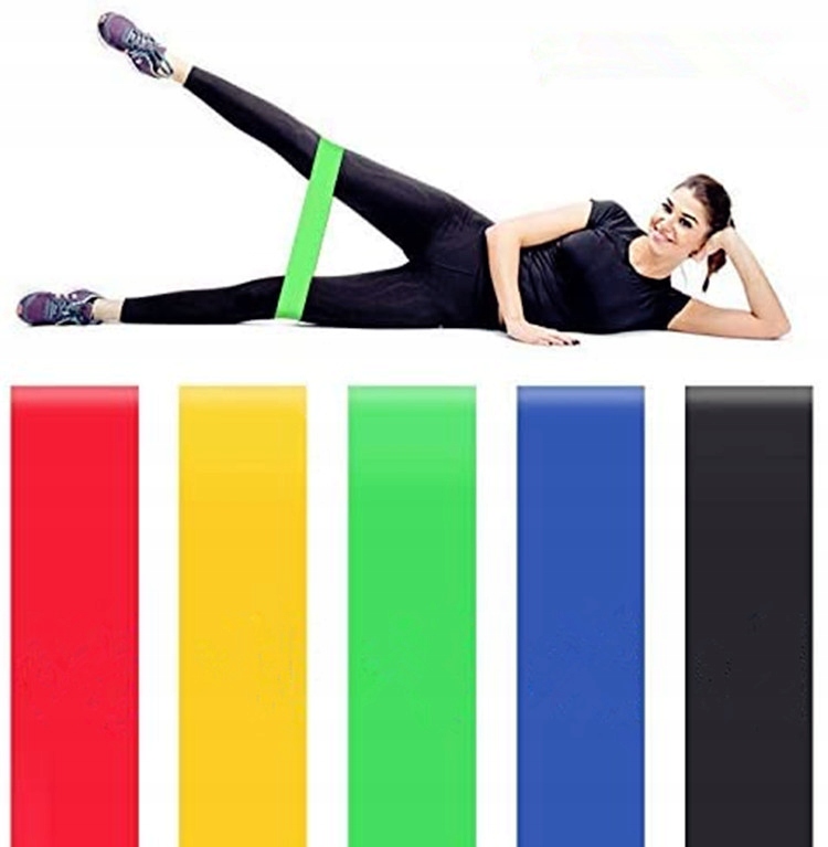 

Gumy Oporowe Do Ćwiczeń Treningowe FITNESS-5 Sztuk