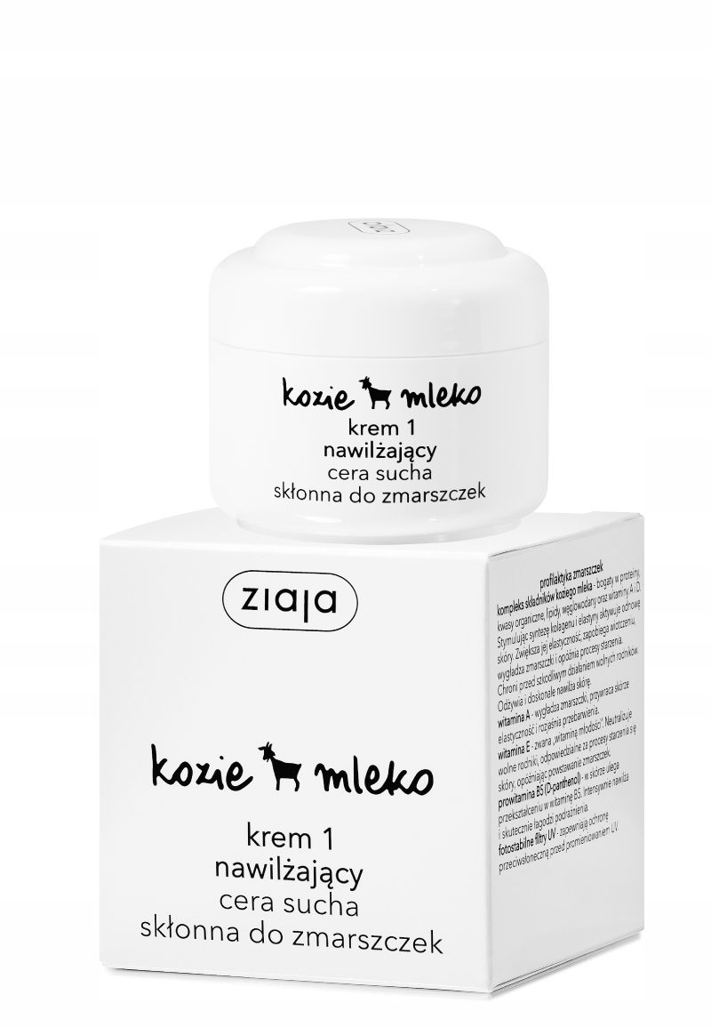 

Ziaja Kozie Mleko Krem 1 Nawilżający 50ML