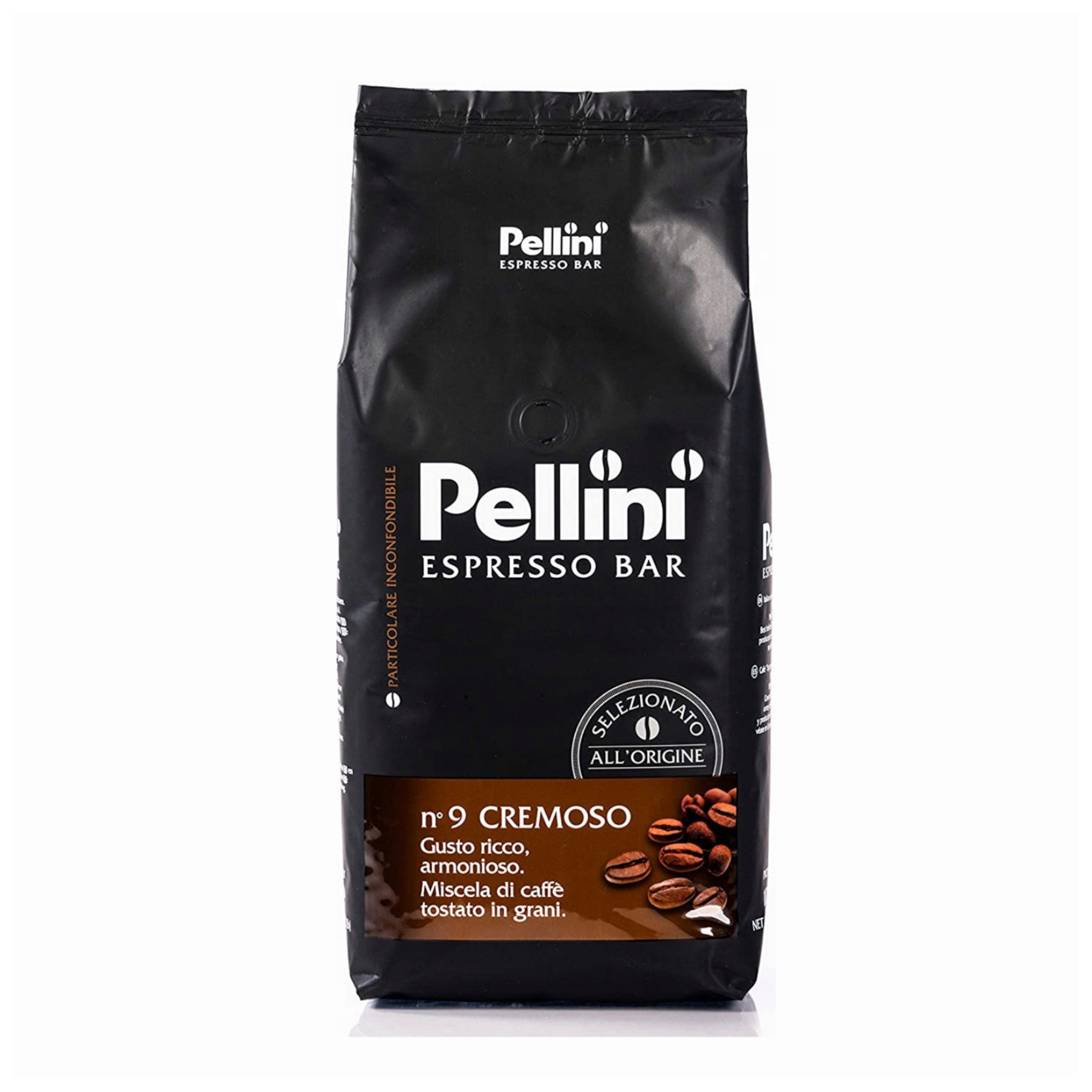 Levně Káva zrnková 1 kg míchaná Arabica Robusta Pellini Espresso Bar Cremoso