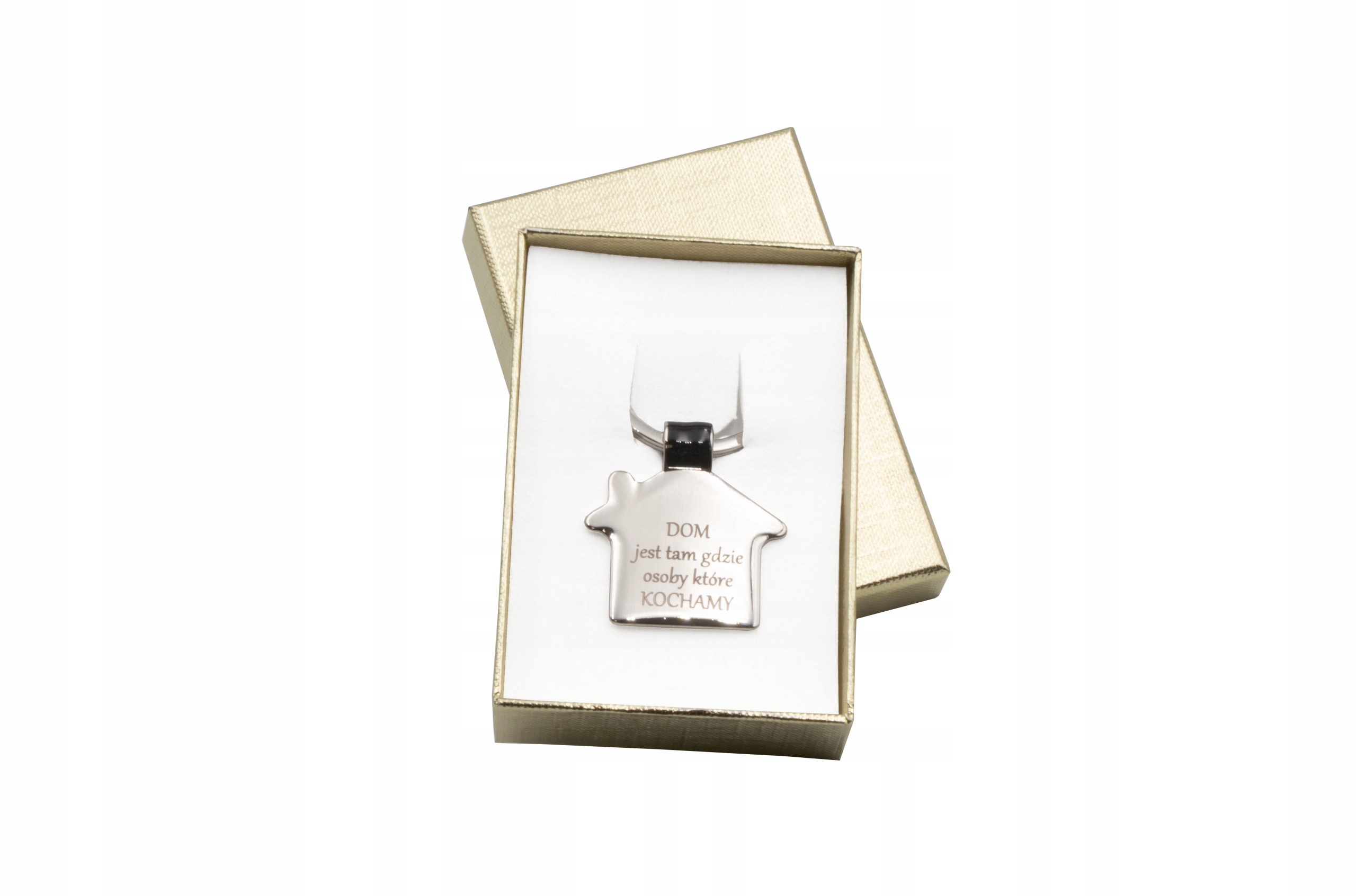 

Brelok Grawer dom Prezent do kluczy Upominek domek