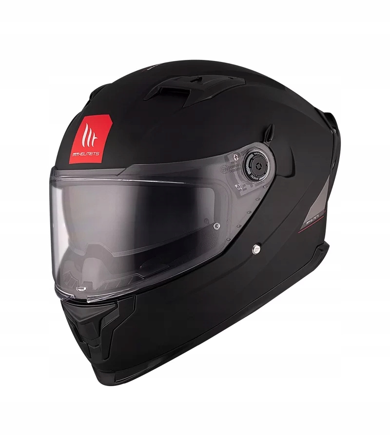 Mt Braker Sv Solid Motocyklová Prilba Integrálna Čierna Matná
