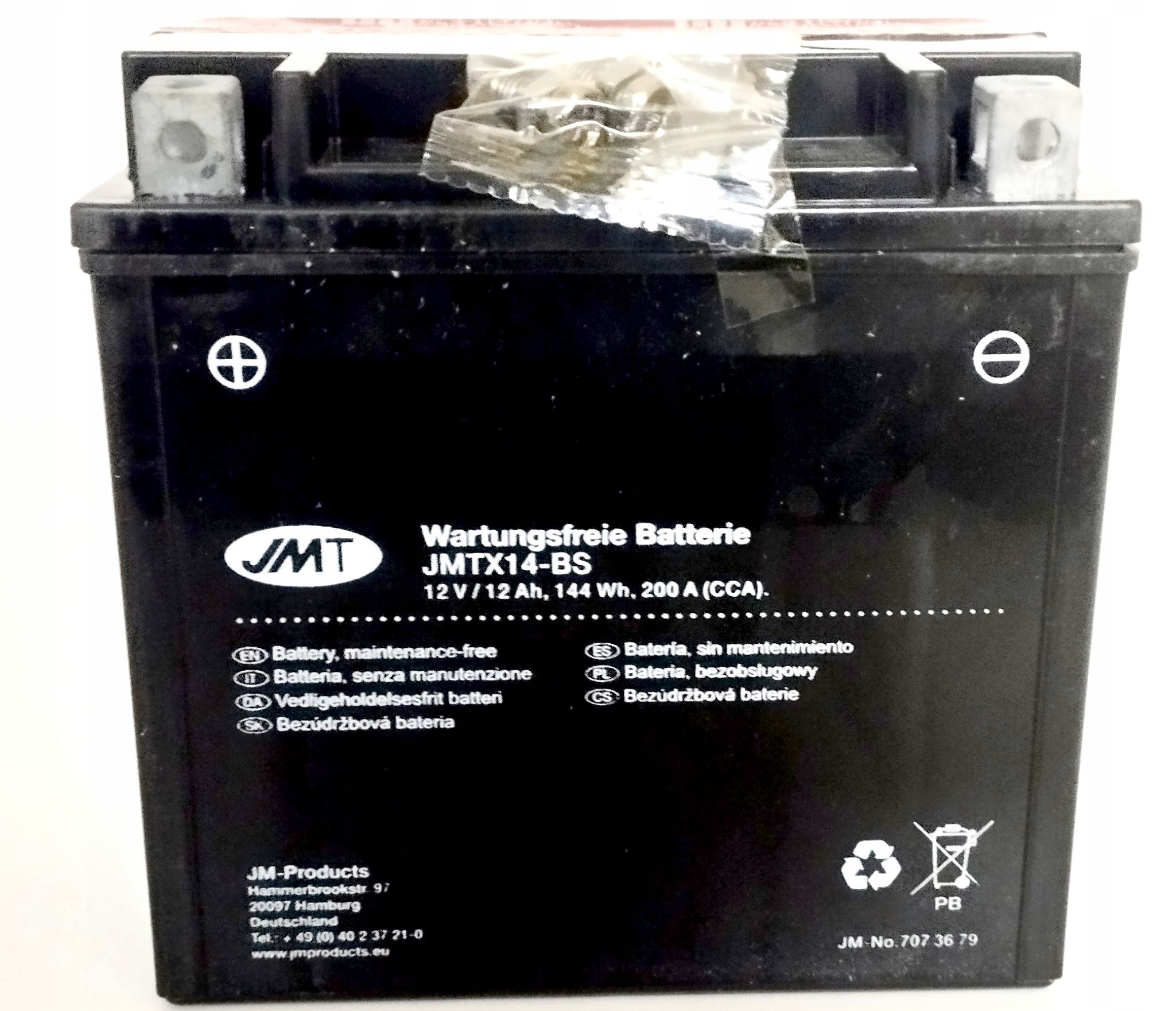 Akumulátor Buell XB12S 1200 XBS12TT XB12X XB9R 1000 XB9S XB9SX Lightning