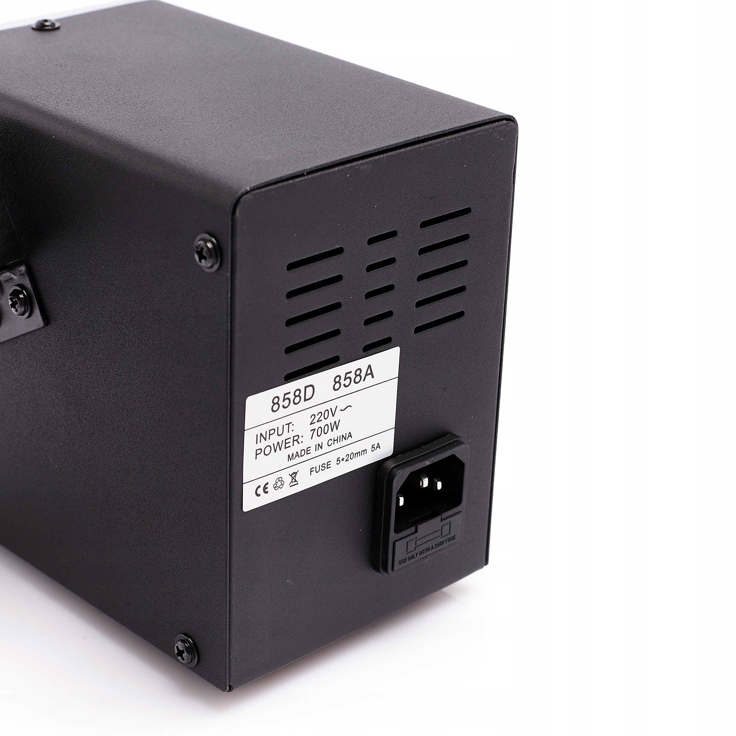 STACJA LUTOWNICZA TECHREBAL HOT-AIR 858D + STACJA GROTOWA TECHREBAL T12 75W Marka Techrebal
