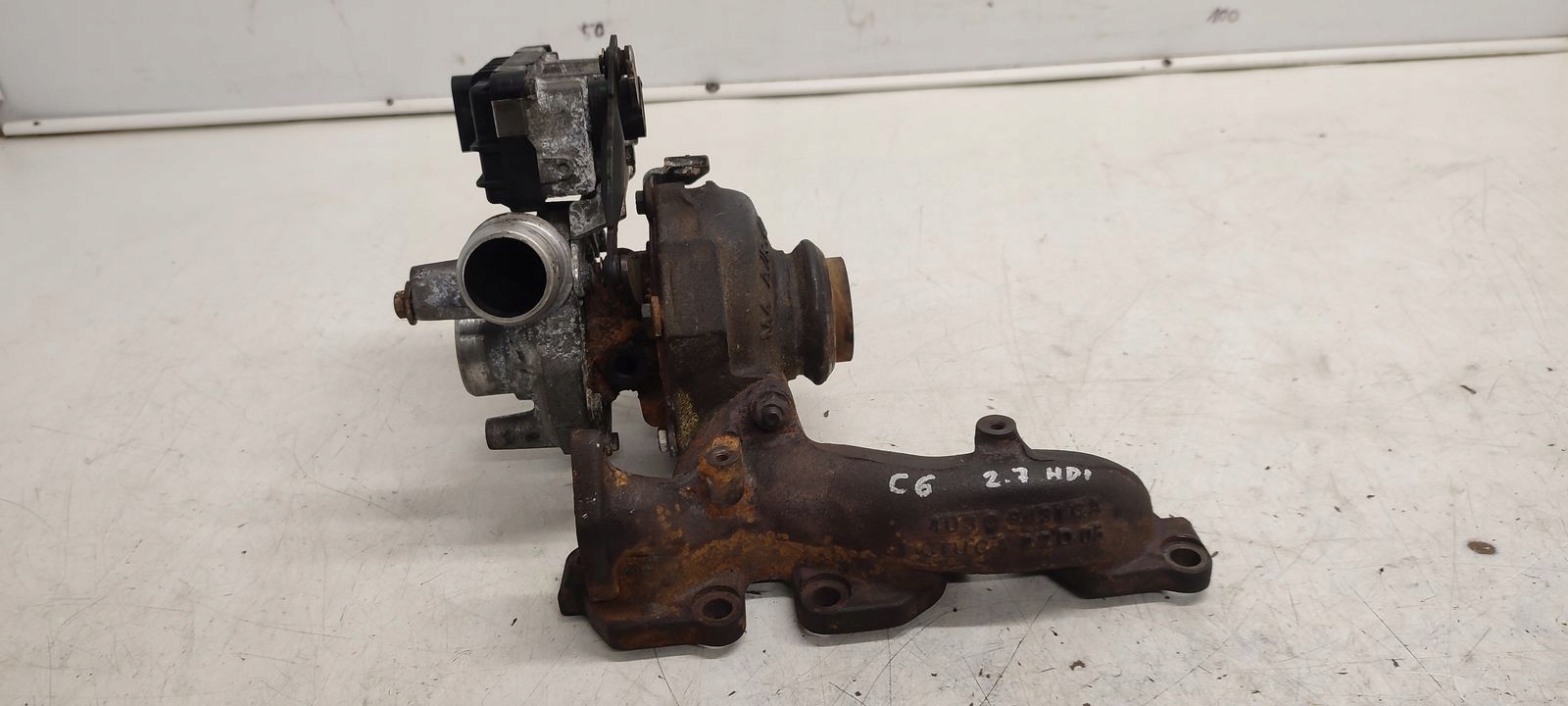 turbo turbina Citroen C6 2,7 HDI