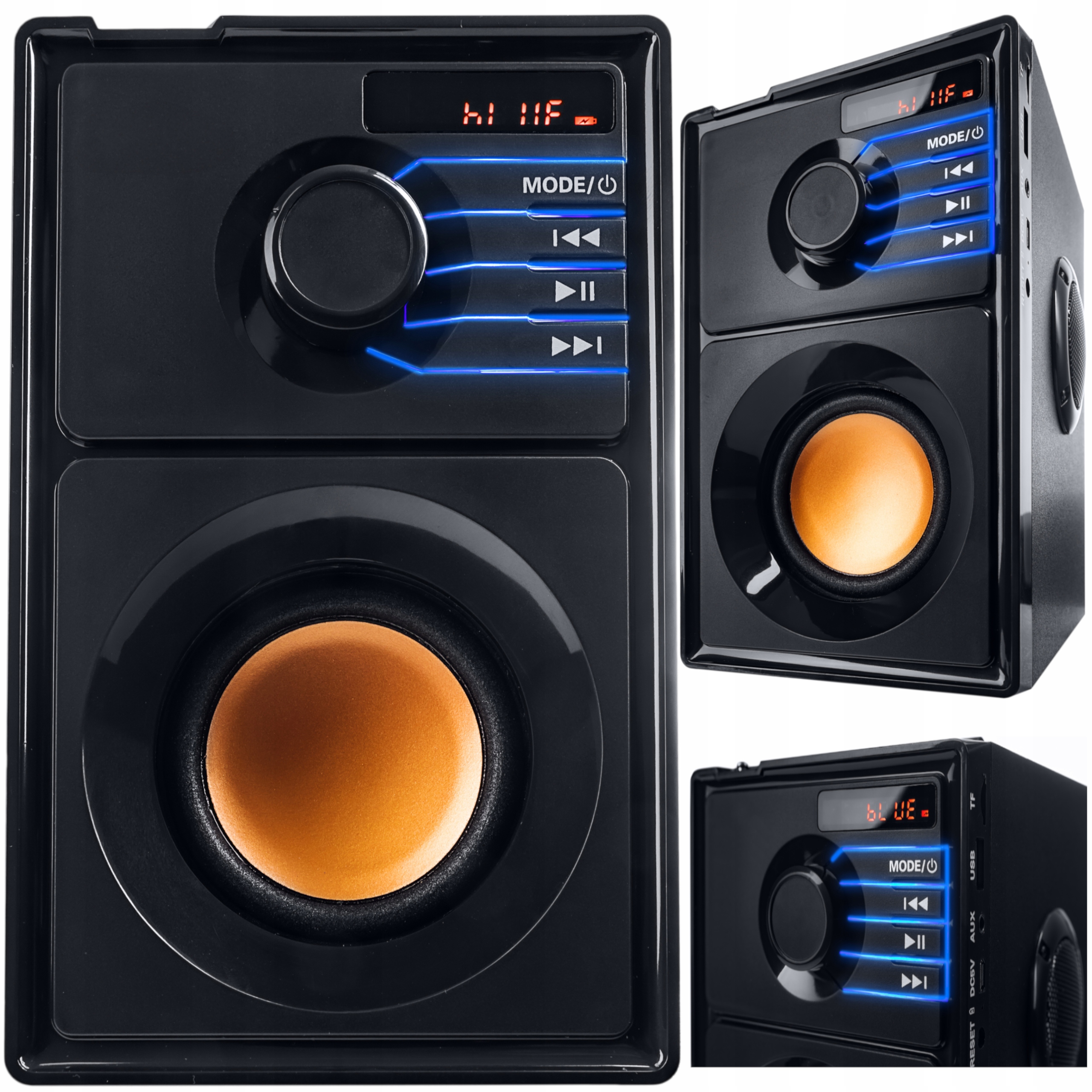 Radio Budowlane Fm Głośnik Bezprzewodowy Bluetooth Bt Kolumna Wieża Bazooka