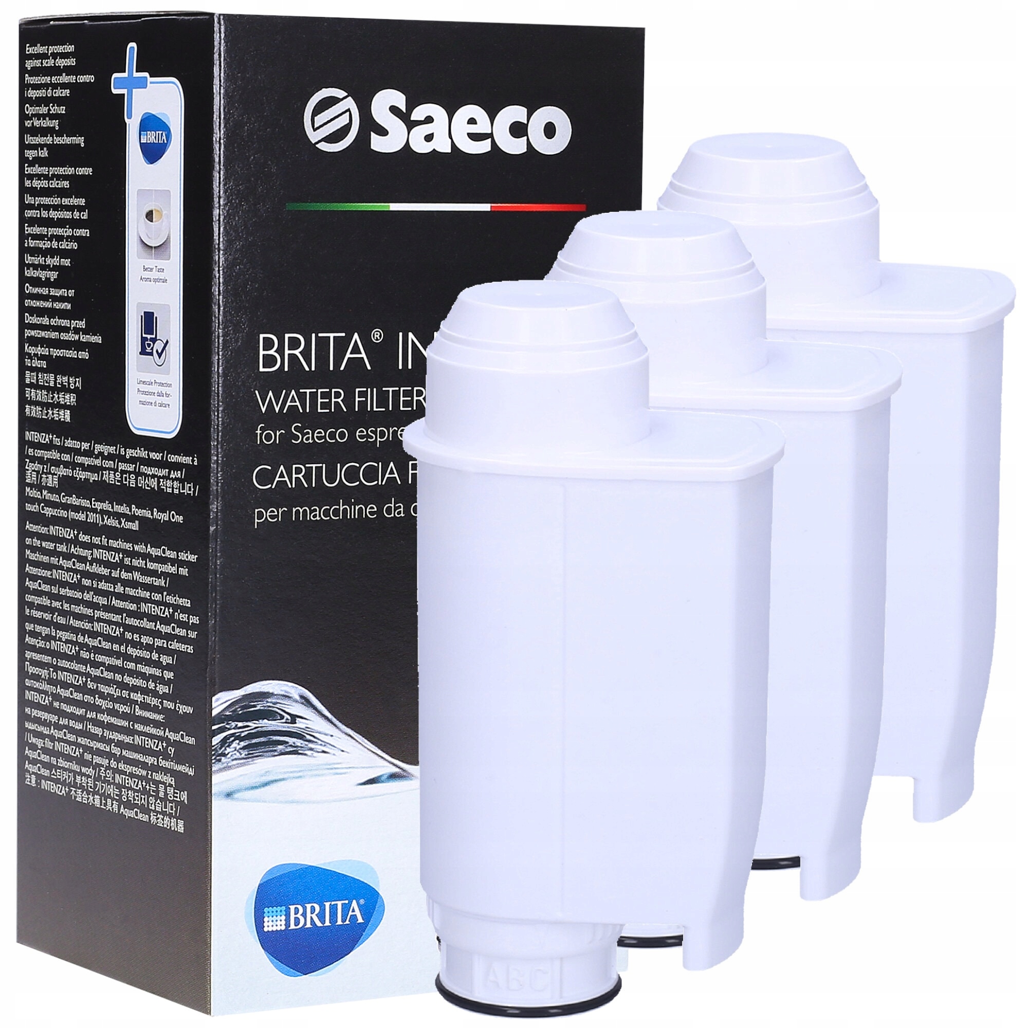 

3 Filtr Do Ekspresu Saeco CA6702/00 Brita Intenza+