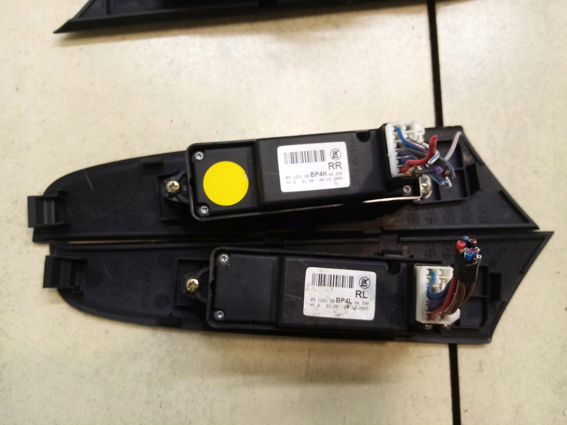window control switch MAZDA 3 1.6 TDCI