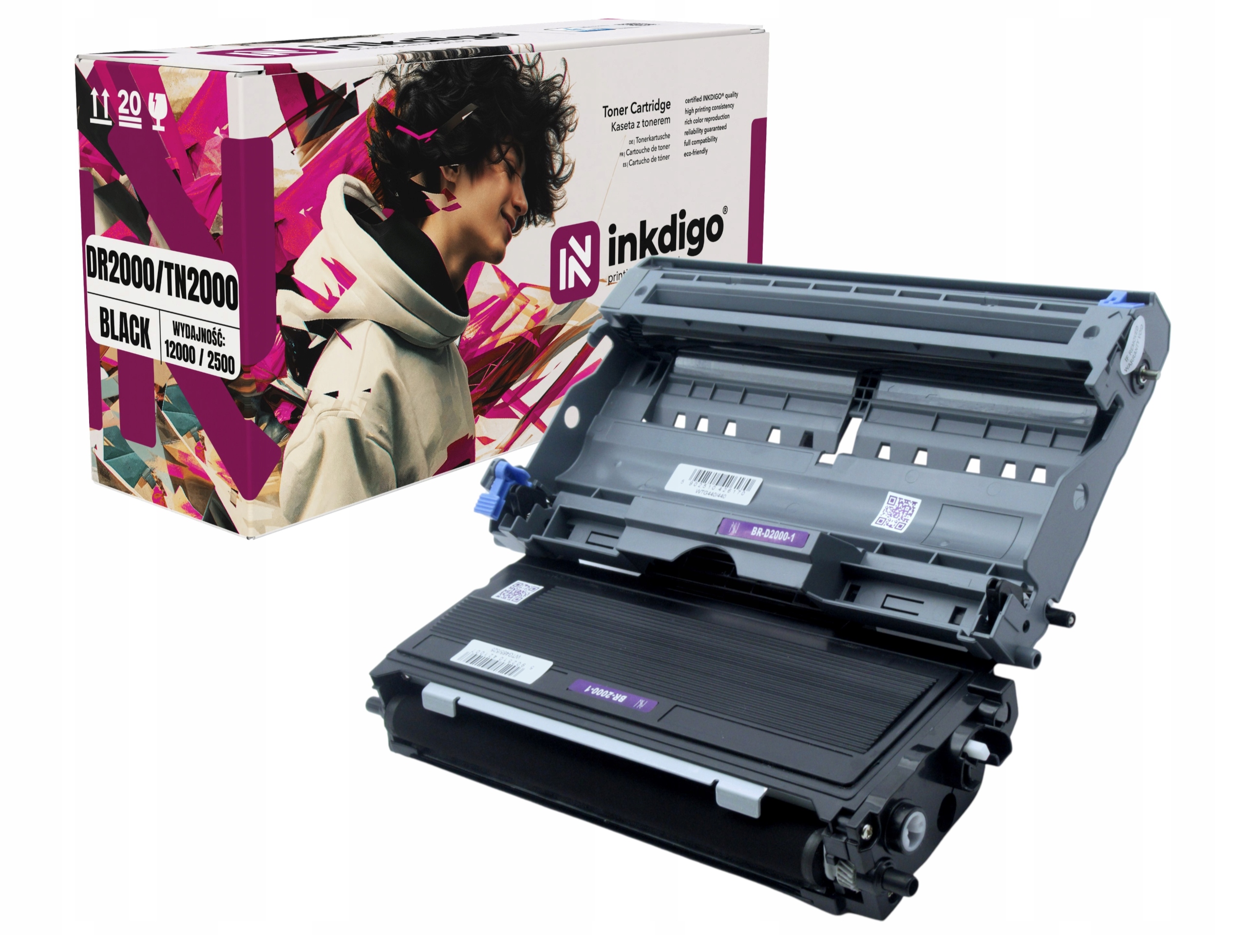 Toner Bęben do Brother HL-2030 HL-2032 HL-2035 Toner do Brother Hl 2035