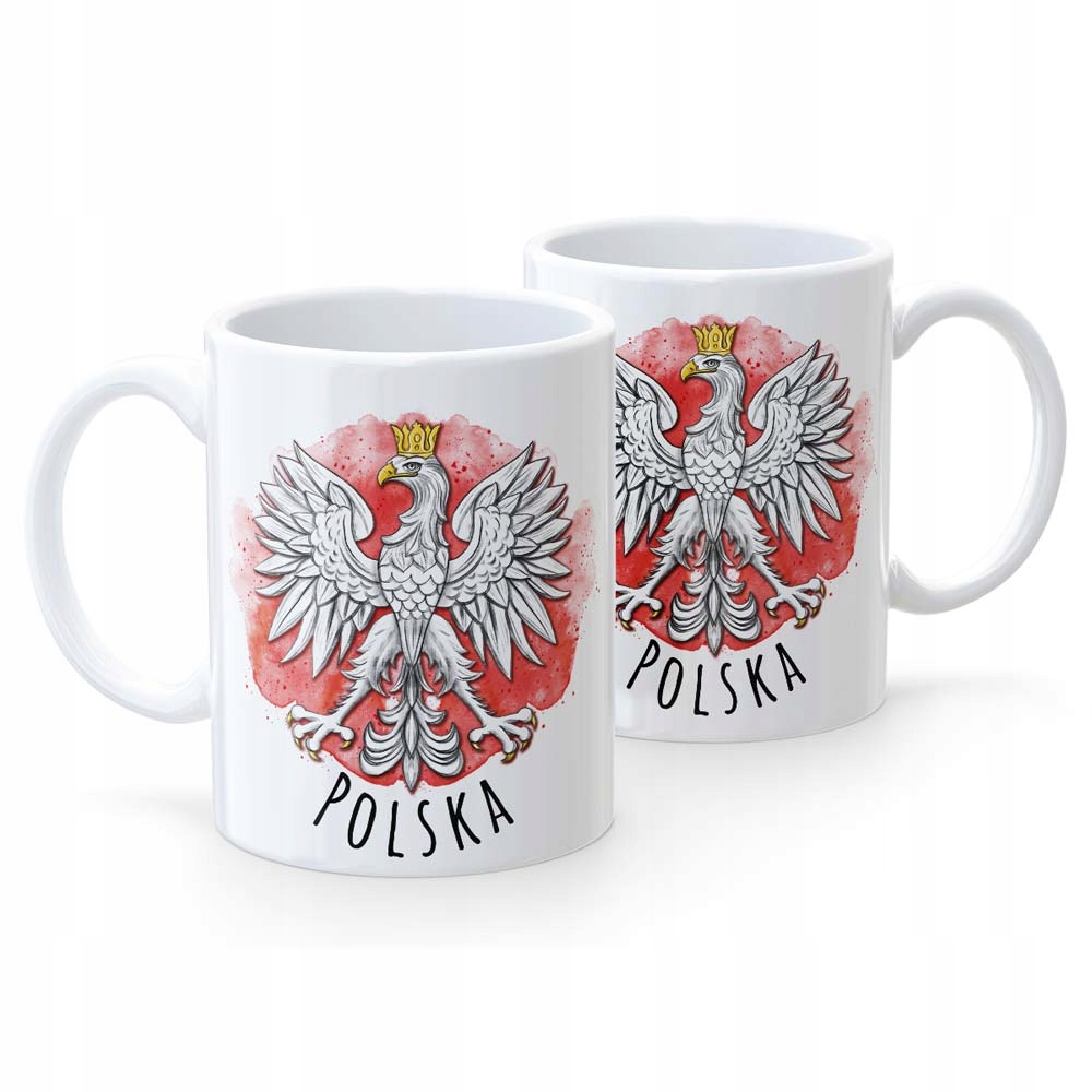 

Kubek Patriota Orzeł Biały Biały