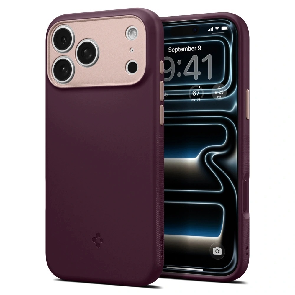 Spigen Nano Pop MagSafe iPhone 17 Pro 18 Pro Burgundy Bean Spigen