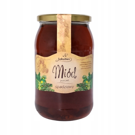 Miód spadziowy 1200g Jakubiec