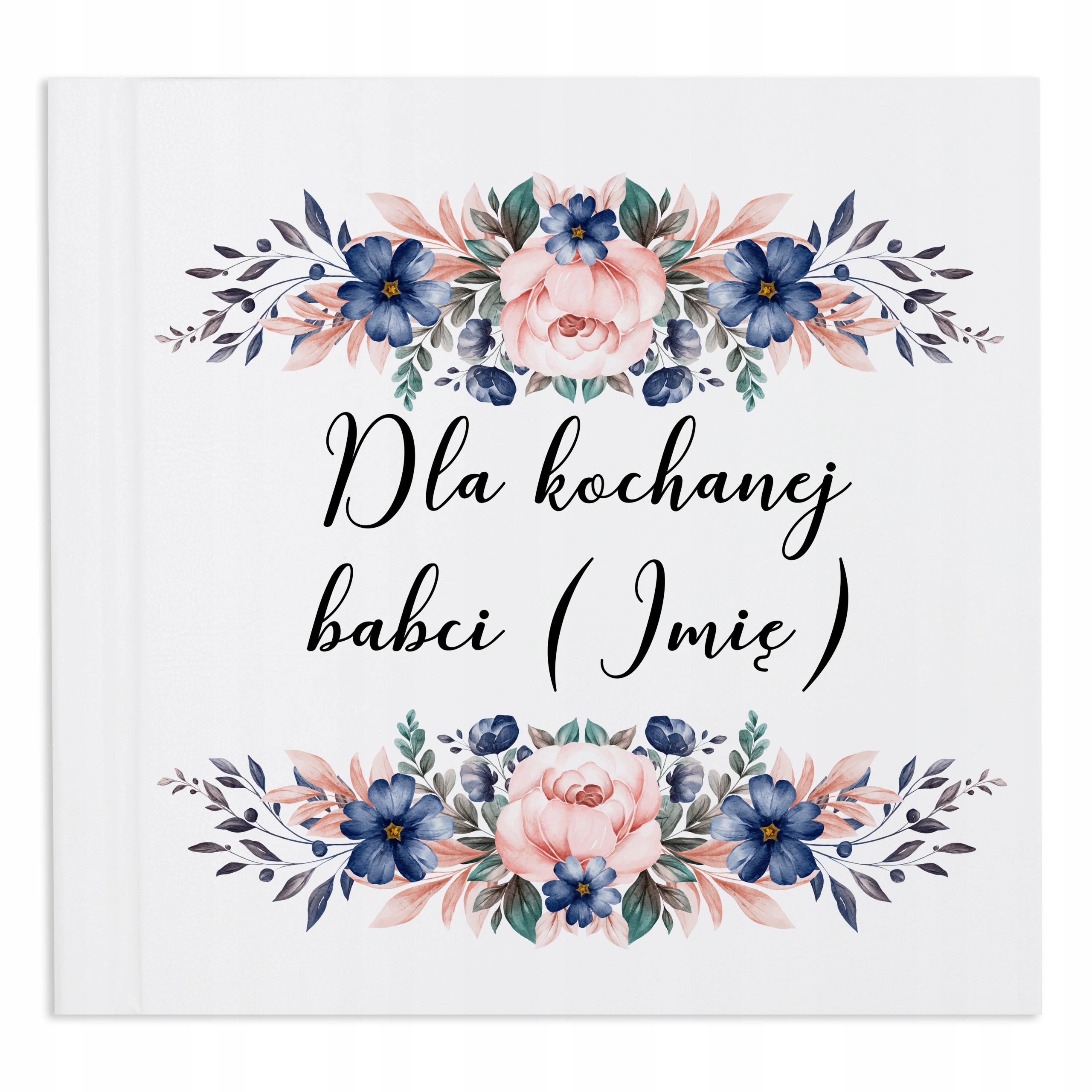 Album na fotografie Černé interiéry pro milovanou babičku Dárek Jméno Vzory