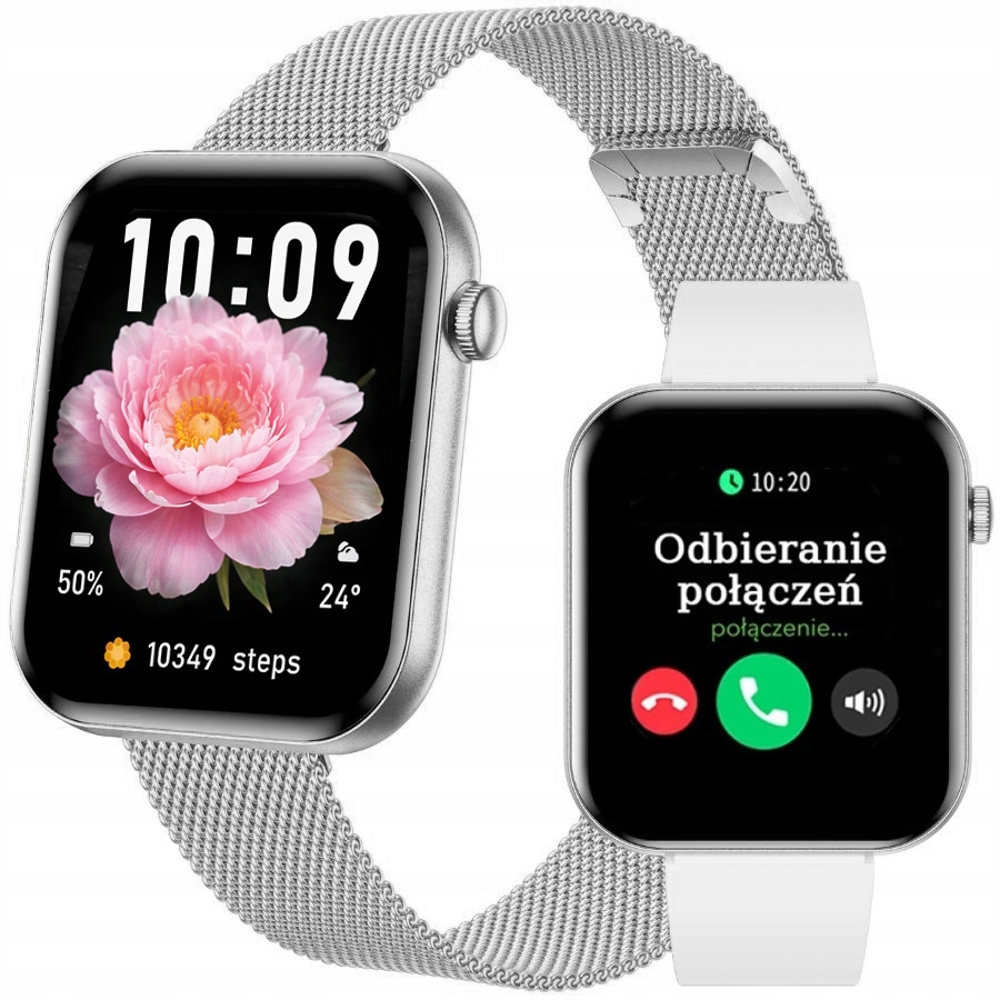 Dámské hodinky Chytré Hodinky Gravity – Hovory, Sms, Hrv, Met, Měření Cukru
