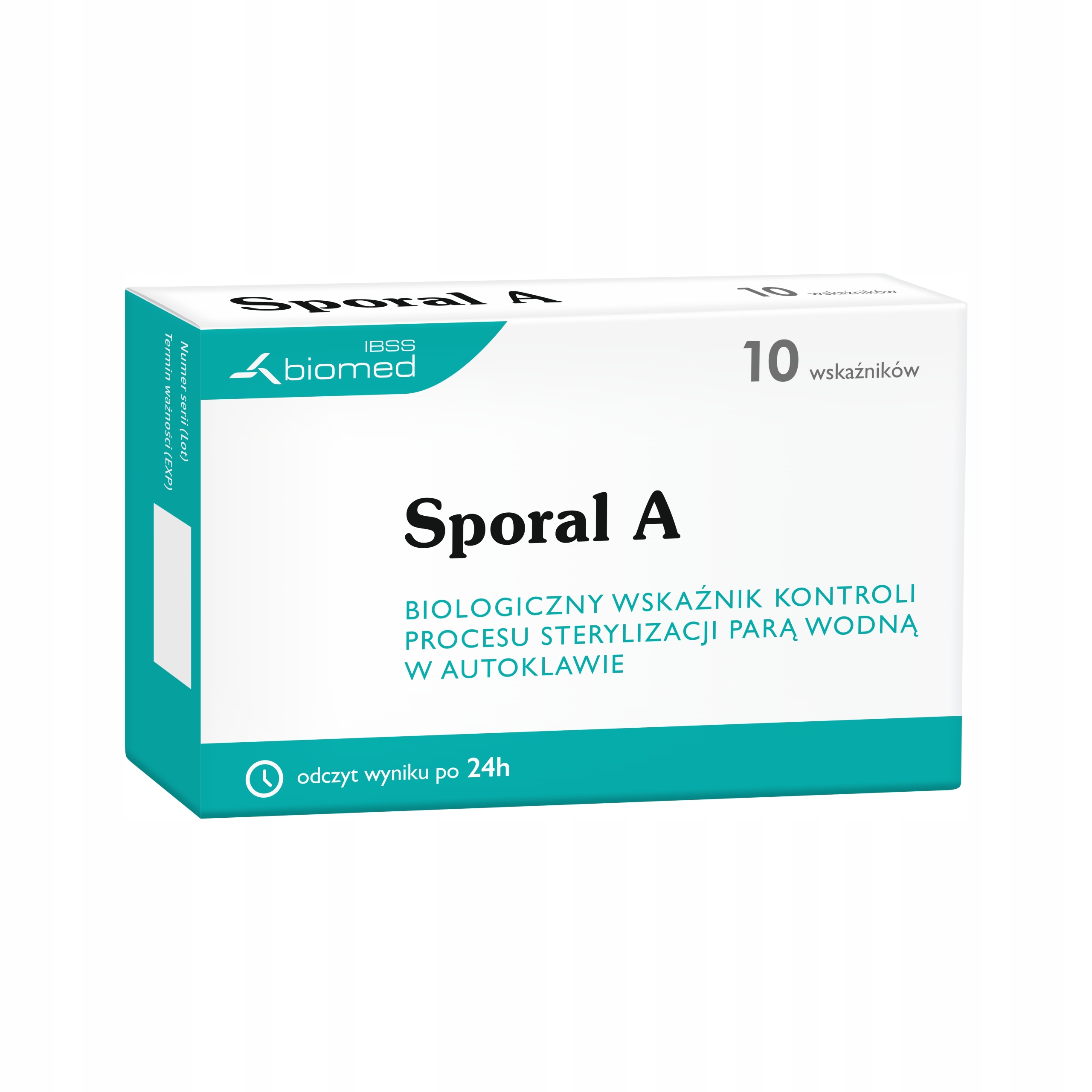 SPORAL A - Test biologiczny autoklawu 10 szt. BIOMED