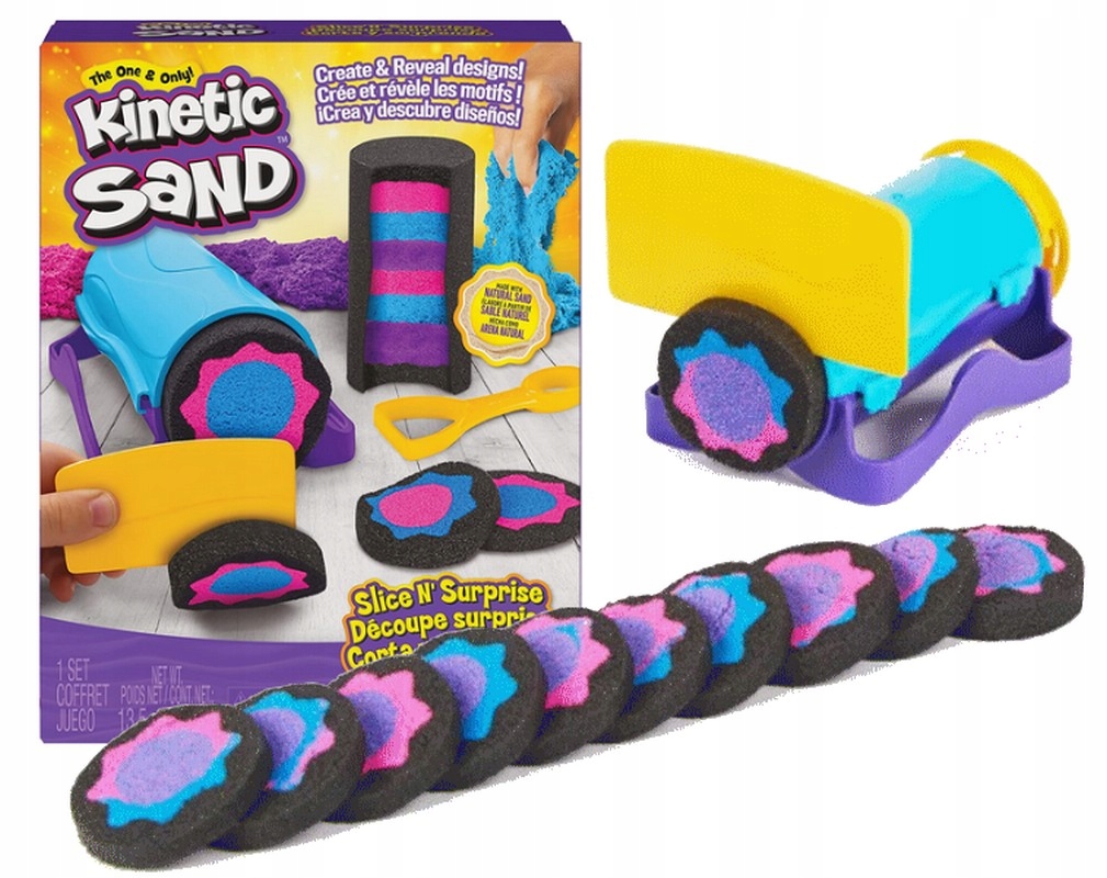 

Kinetic Sand Piasek Kinetyczny zaskakujące efekty