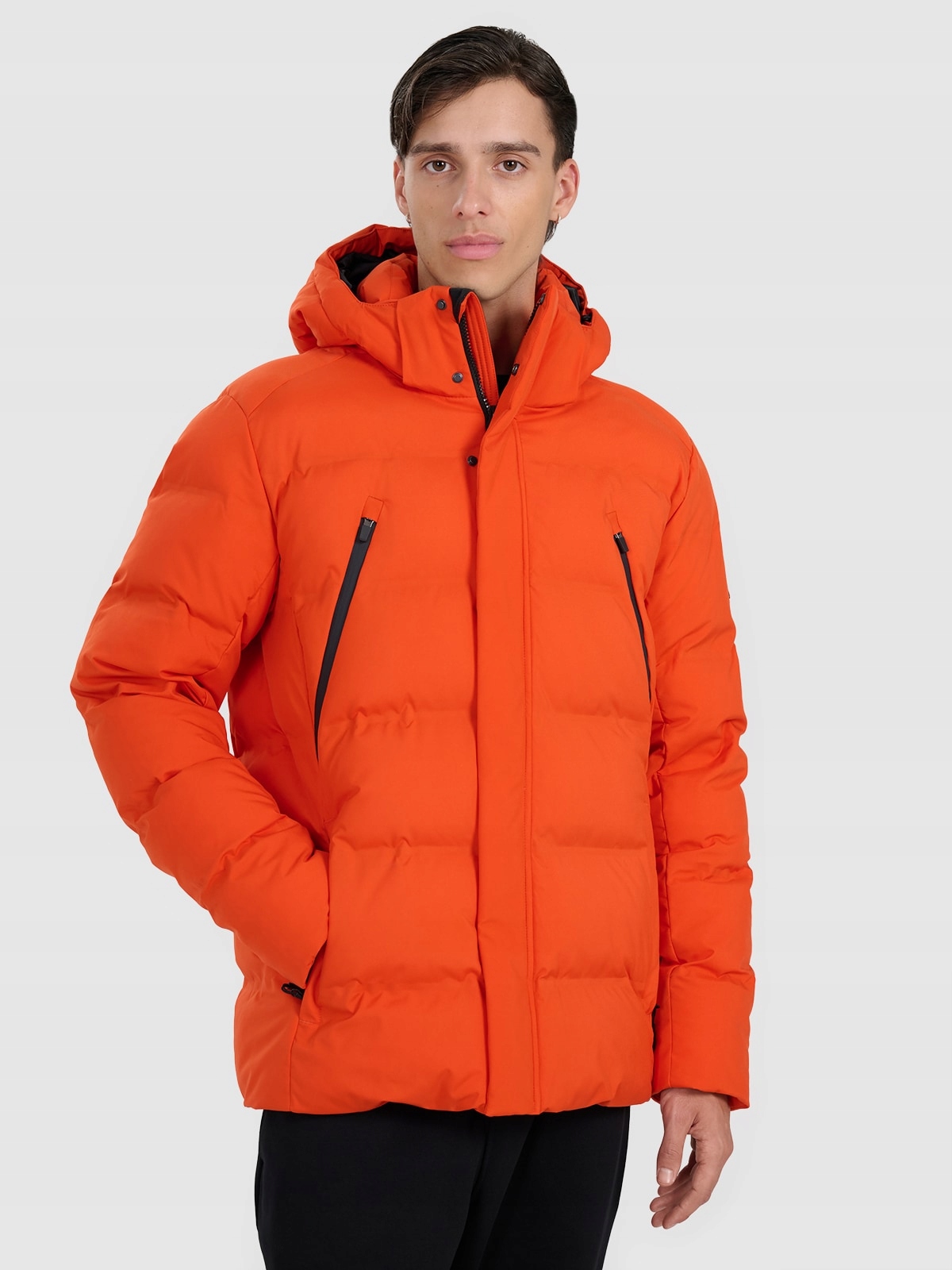 4F Pánská treková bunda Červená M