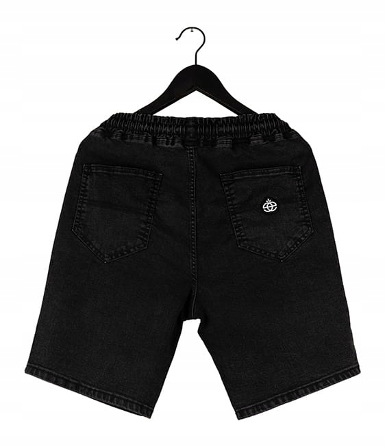 Kraťasy Elade Icon Mini Logo Jeans Black Denim vel. XXL