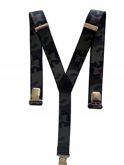 

Szelki męskie do spodni moro wojskowe military