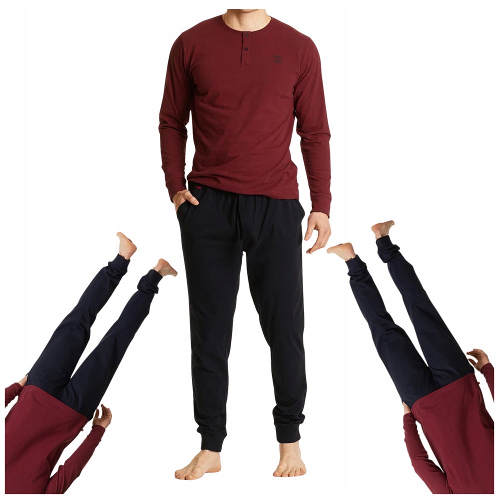 Atlantic Pánské pyžamo|100% Bavlna|NMP360-03 Velikost 2XL