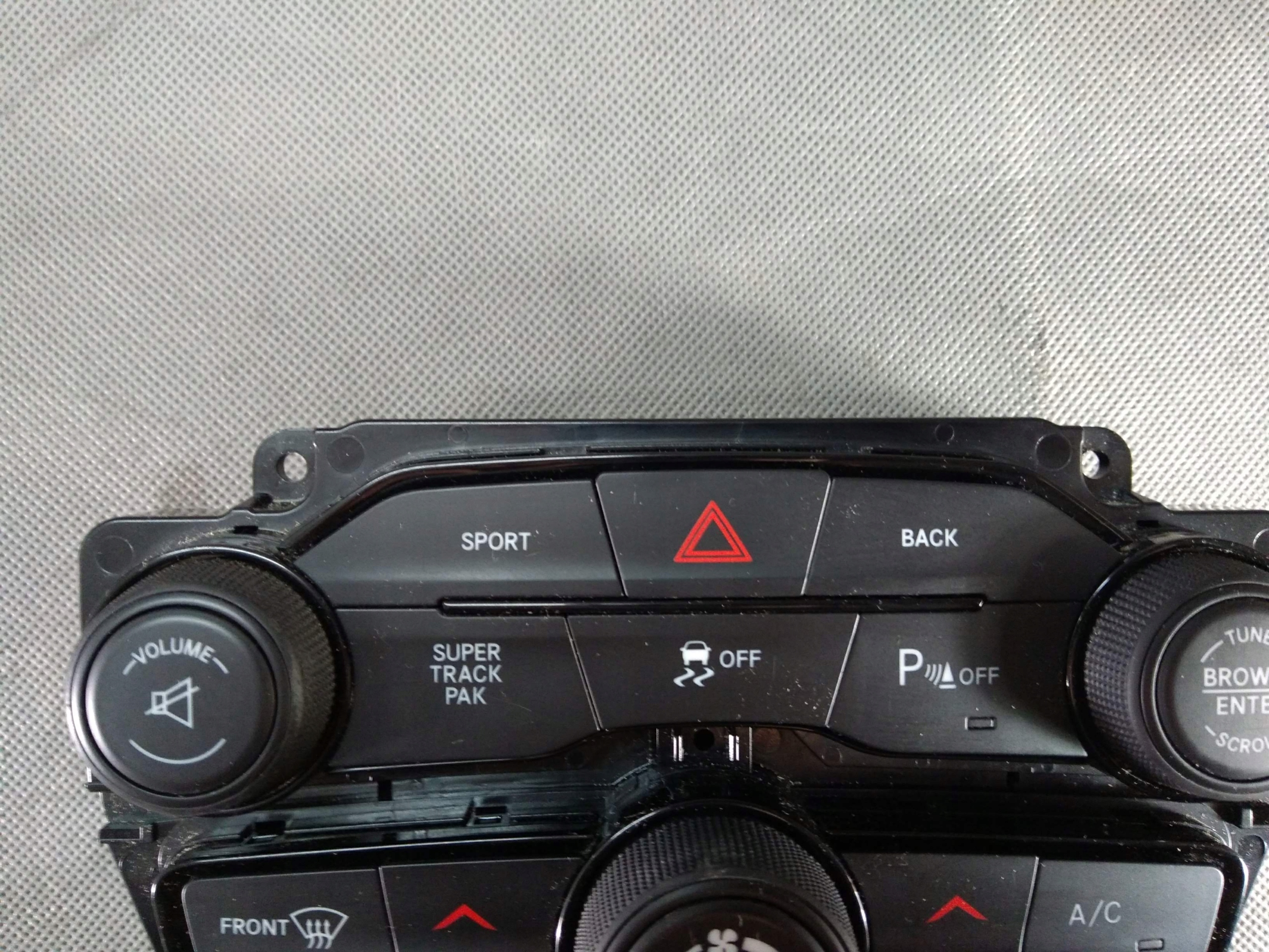 Dodge Challenger 15+ panel klimaanlage