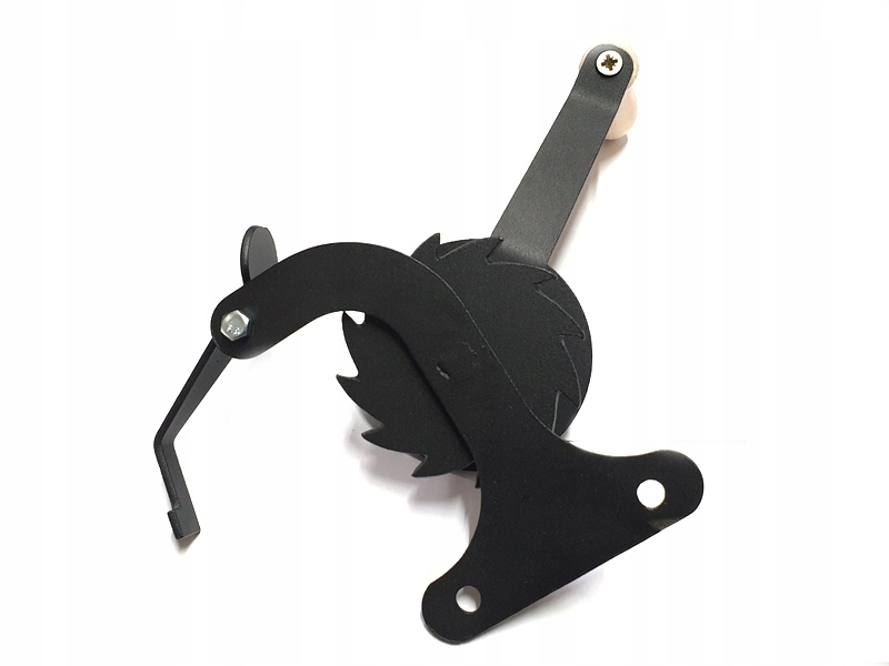 KOŁOWROTEK DO RUSZTU GRILLA OGNISKA TRÓJNÓG Materiał stal